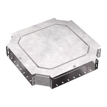 PR16.0642 Ответвитель Х-образный с крышкой Стандарт 400х100 Промрукав