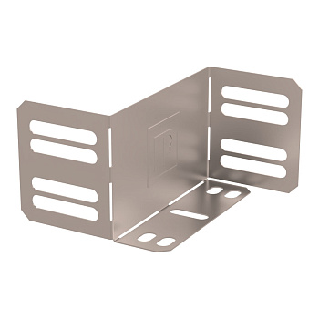 PR16.6181 переходник упрощённый горизонтальный Стандарт INOX (AISI 409) на 100 мм Н80 Промрукав