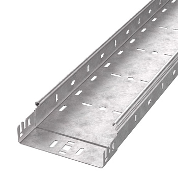 PR16.13158 лоток перфорированный Профи HDZ 150х50х3000 (1,0 мм) (6 м/уп) Промрукав