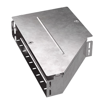 PR16.0696 Переходник левый с крышкой Стандарт 500х300х100 Промрукав