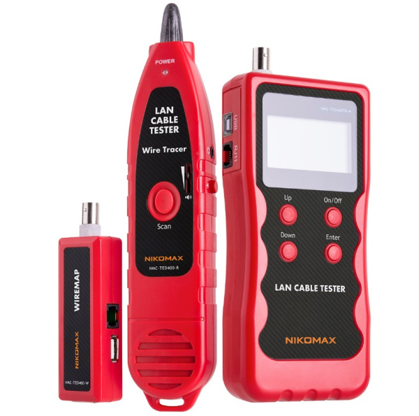 NMC-TED400TR кабельный тестер с LCD дисплеем NIKOMAX