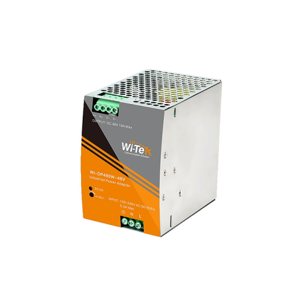 WI-DP480W-48V блок питания 48В, 10А, 480Вт Wi-Tek