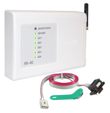 УО-4С исп.02 устройство оконечное системы передачи извещений по каналам сотовой связи GSM Болид