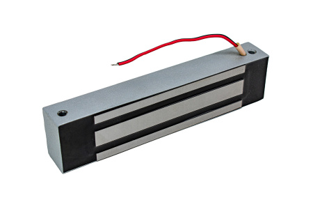 ML-295K замок электромагнитный с уголком (серебряный металлик) AccordTec