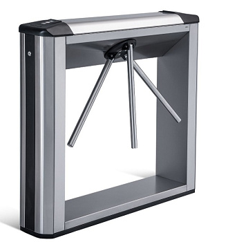 PERCo-TB01.9A турникет тумбовый эл/мех с автоматическими преграждающими планками "Антипаника" PERCo