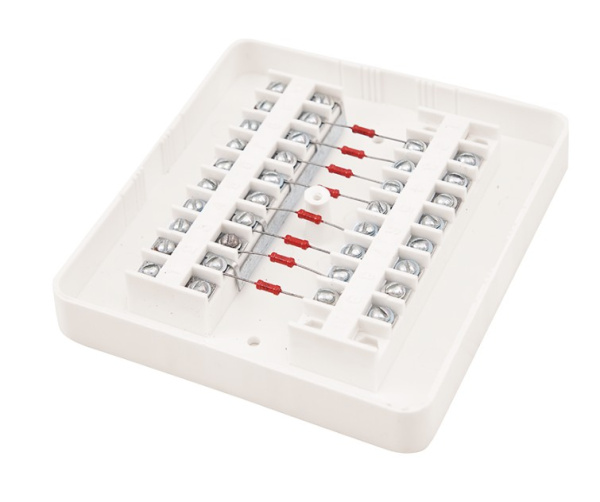 КРА-4 (300 Ом) коробка распределительная абонентская с 8-мью резисторами на 4 абонента SLT