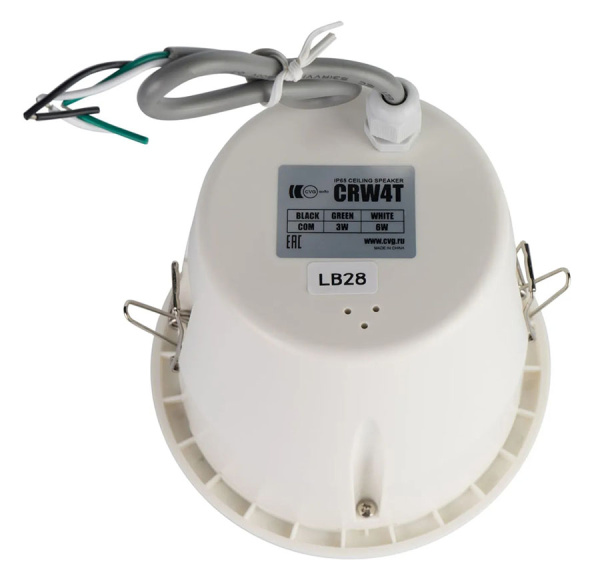 CVGaudio CRW4T оповещатель влагозащищенный широкополосный