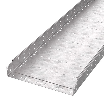 PR16.13252 лоток перфорированный Профи HDZ 400х80х3000 (1,5 мм) (6 м/уп) Промрукав