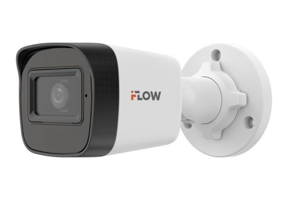 F-0(B)(2.8mm) 2Мп уличная всепогодная IP-камера видеонаблюдения с встроенным микрофоном iFlow