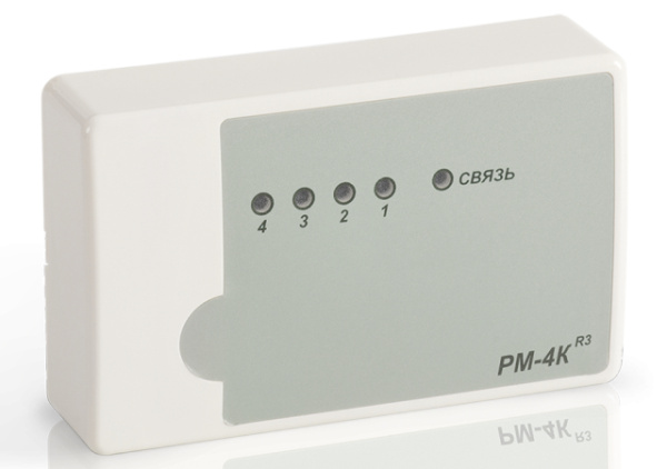 РМ-4К-R3 адресный релейный модуль (8 шт/уп) Рубеж
