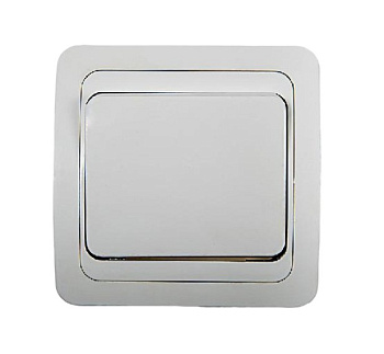 Выключатель 1кл 10А IP44 ASD 2021-W Classico