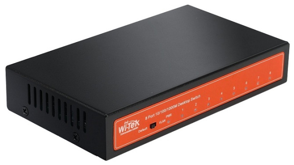 WI-SG108 сетевой коммутатор Wi-Tek 12V
