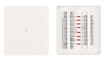 КРА-4 (75 Ом) коробка распределительная абонентская с 8-мью резисторами на 4 абонента SLT