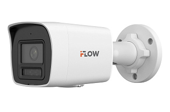 F-IC-1146CM(2.8mm) (Аналог DS-I450L(C)(2.8mm)) 4Мп уличная цилиндрическая IP-камера с гибридной Smart-подсветкой до 30м и технологией BrightVu iFlow