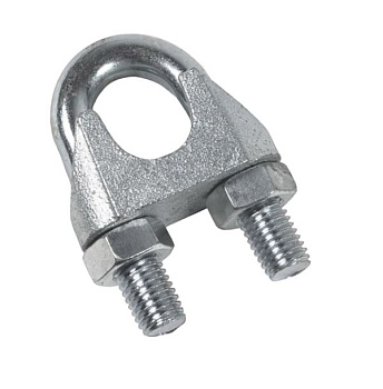 890-511 зажим троса D6 усиленный ПожТехКабель PTK-Accessories