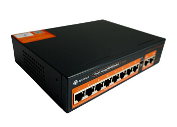 U1IC-8F/2G PoE коммутатор с облачным управлением Optimus