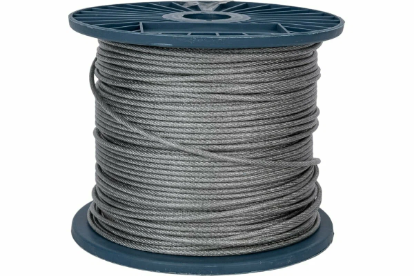 Трос DIN 3055 М 1/2 мм в оплетке ПВХ 200 м