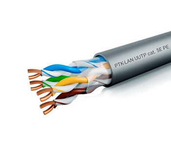 202-006 кабель витая пара LAN F/UTP 4x2x24AWG (0,51 мм) кат.5е (305 м) PE (черный) Пожтехкабель 202-006 кабель витая пара LAN F/UTP 4x2x24AWG (0,51 мм) кат.5е (305 м) PE (черный) Пожтехкабель