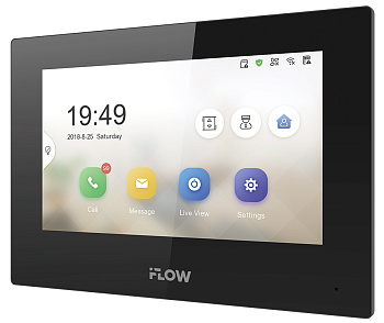 F-VI-3242IPE1 (Аналог VDP-H2211B/DS-KH6320-LE1(B)) IP видеодомофон 7“ iFlow