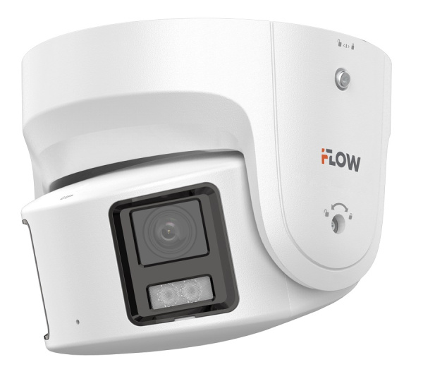 F-IC-2384PCMS/A 8Мп уличная панорамная IP-камера с Smart-подсветкой до 30м, технологией BrightVu и SharpSense