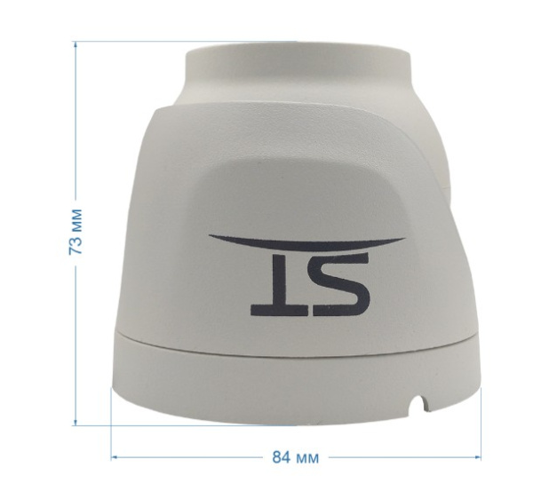 ST-SX4543 POE LIGHT 4Мп (2,8мм) уличная купольная всепогодная IP-камера видеонаблюдения Space Technology