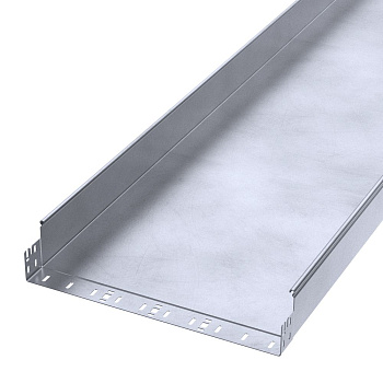 PR16.13652 лоток неперфорированный Профи INOX (AISI 316) 500х100х6000 (1,5 мм) (12 м/уп) Промрукав