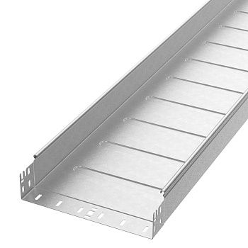 PR16.12809 лоток неперфорированный Профи 300х80х6000 (1,0 мм) (12 м/уп) Промрукав