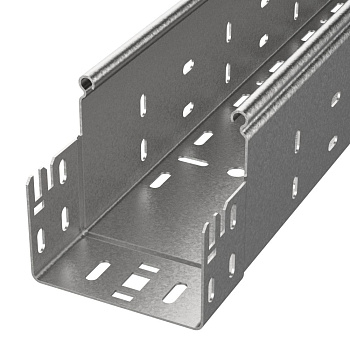 PR16.4655 лоток перфорированный Профи 100х100х3000 (1,0 мм) (6 м/уп) Промрукав