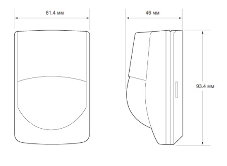 RXC-ST извещатель охранный объемный оптико-электронный