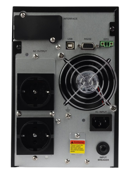 UPS XPERT EURO 1kVA ИБП онлайн, чистый синус, мощность 1000/900 ВА/Вт, напольный SMARTWATT