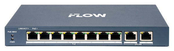 F-SW-EM410POE-VM/L коммутатор L2 8 портов iFlow