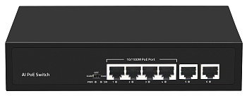 ST-NS004MB-MD неуправляемый коммутатор сетевой Smartec