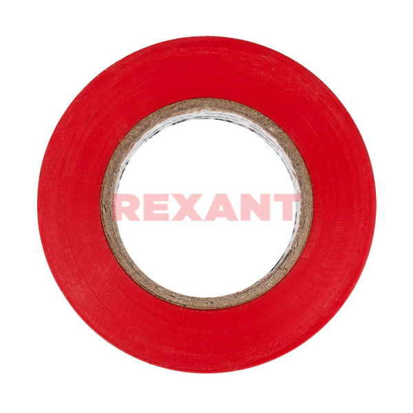Изолента 15мм х 25м красная REXANT(09-2104)