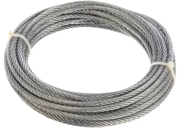 890-005 Трос стальной 3,1 ГОСТ 3066-80 ПожТехКабель PTK-Accessories 