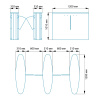 Блокпост СКП 700 турникет с раздвижными створками скоростной автоматический