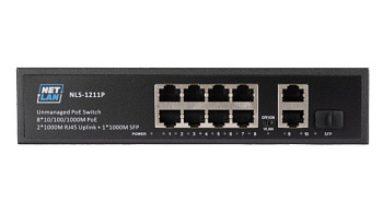 NLS-1211P коммутатор неуправляемый NETLAN
