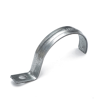 PR13.02407 скоба металлическая однолапковая усиленная противопожарная СМОУ d60-63 мм (50шт/350шт уп/кор) Промрукав