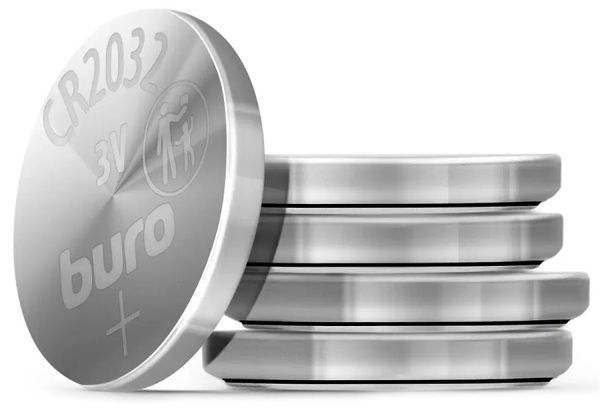 Батарея Buro Lithium CR2032 (2шт) блистер