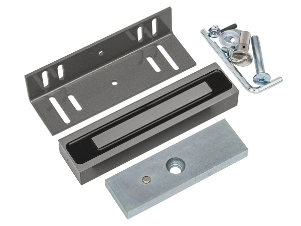 ML-200K Premium Grey (cерый) замок электромагнитный с уголком AccordTec