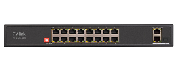 PV-POE16G2S1 (ver.2119) 18 портовый коммутатор PV-Link