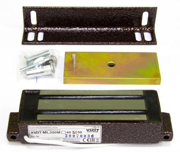 VIZIT-ML-300M-40-50 электромагнитный замок 300 кг