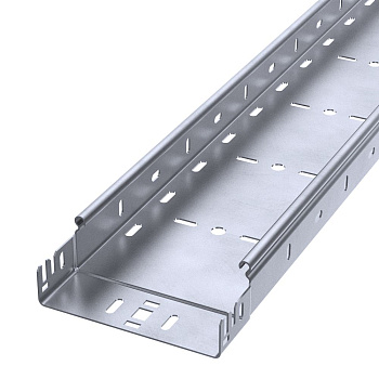 PR16.13494 лоток перфорированный Профи INOX (AISI 316) 150х50х3000 (1,0 мм) (6 м/уп) Промрукав