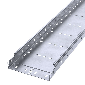 PR16.13476 лоток перфорированный Профи INOX (AISI 316) 200х50х6000 (2,0 мм) (12 м/уп) Промрукав