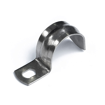 PR08.20786 скоба металлическая однолапковая СМО(INOX) d21-22 мм (20 шт/уп) Промрукав