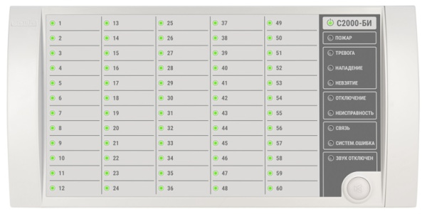 С2000-БИ в.3.хх блок индикации Болид