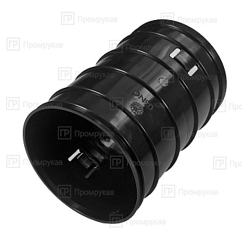 PR08.3108 муфта соединительная для двустенных труб d50 мм Промрукав