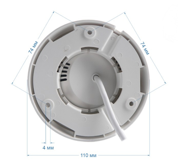 ST-SX4542 LIGHT 4Мп (2,8мм) купольная внутренняя IP камера видеонаблюдения Space Technology