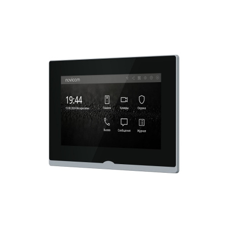IMPULSE 7 IP WIFI BLACK IP (ver.4051) видеодомофон с сенсорным дисплеем 7" NOVIcam