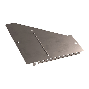 PR16.5913 крышка переходника правого Стандарт INOX (AISI 409) 500х200 Промрукав