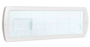 Т 220-РИП ОСНОВА (без фона и надписи) оповещатель охранно-пожарный световой с резервным источником питания (табло) SLT